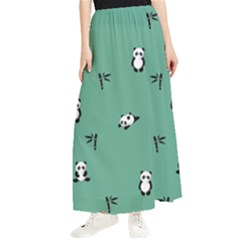 Pandas Maxi Chiffon Skirt