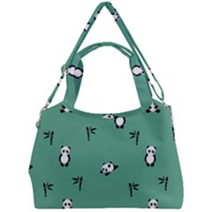 Pandas Double Compartment Shoulder Bag