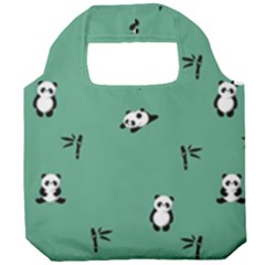 Pandas Foldable Grocery Recycle Bag