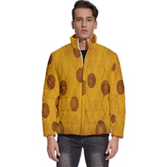 Mustard Men s Puffer Bubble Jacket Coat