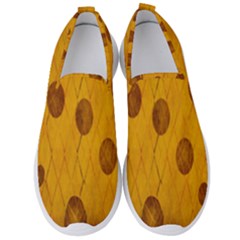 Mustard Men s Slip On Sneakers by nate14shop