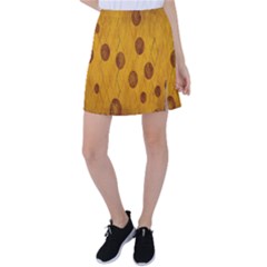 Mustard Tennis Skirt