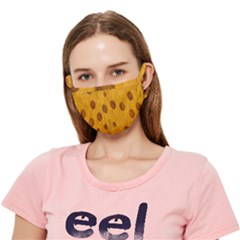 Mustard Crease Cloth Face Mask (adult) by nate14shop