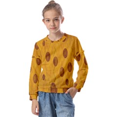 Mustard Kids  Long Sleeve Tee With Frill 