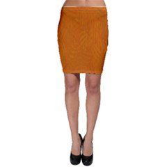 Orange Bodycon Skirt by nate14shop