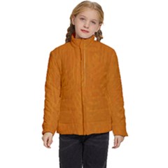 Orange Kids  Puffer Bubble Jacket Coat