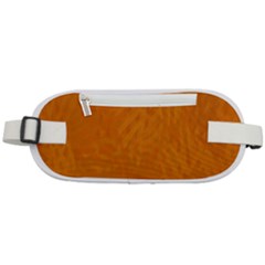 Orange Rounded Waist Pouch by nate14shop