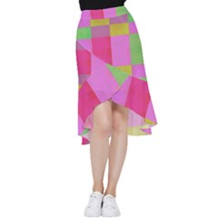 Paper-calor Frill Hi Low Chiffon Skirt by nate14shop