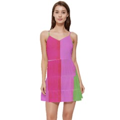 Paper-calor Short Frill Dress