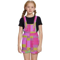 Paper-calor Kids  Short Overalls by nate14shop