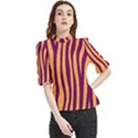 Images Ffiio,tiger Frill Neck Blouse View1