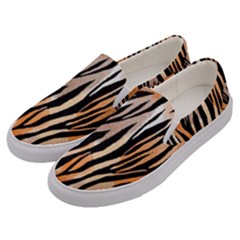 Seamless Zebra Stripe Men s Canvas Slip Ons