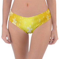 Snowflakes Reversible Classic Bikini Bottoms