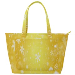 Snowflakes Back Pocket Shoulder Bag 