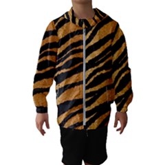 Greenhouse-fabrics-tiger-stripes Kids  Hooded Windbreaker