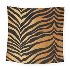 Greenhouse-fabrics-tiger-stripes Square Tapestry (large) by nate14shop