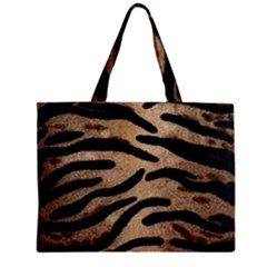 Tiger 001 Zipper Mini Tote Bag by nate14shop