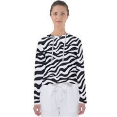 Tiger White-black 003 Jpg Women s Slouchy Sweat by nate14shop