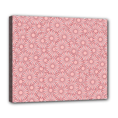 Flora Deluxe Canvas 24  X 20  (stretched) by nate14shop