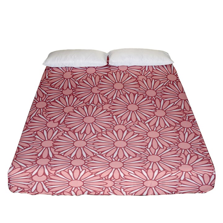 Flora Fitted Sheet (Queen Size)