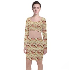 Hot-dog-pizza Top And Skirt Sets by nate14shop