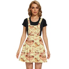 Hot-dog-pizza Apron Dress