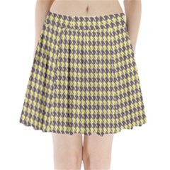 Houndstooth Pleated Mini Skirt by nate14shop