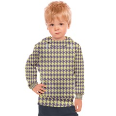 Houndstooth Kids  Hooded Pullover by nate14shop