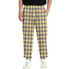 Houndstooth Men s Elastic Waist Pants