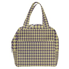 Houndstooth Boxy Hand Bag by nate14shop