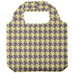 Houndstooth Foldable Grocery Recycle Bag