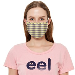 Houndstooth Cloth Face Mask (adult) by nate14shop