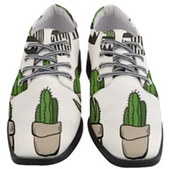 Succulents Women Heeled Oxford Shoes by nate14shop