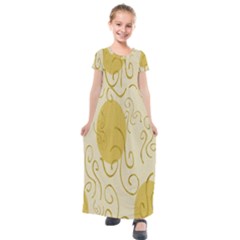 Sun Kids  Short Sleeve Maxi Dress