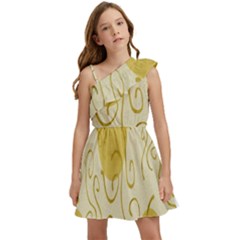 Sun Kids  One Shoulder Party Dress