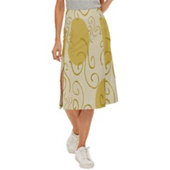 Sun Midi Panel Skirt