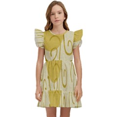 Sun Kids  Winged Sleeve Dress