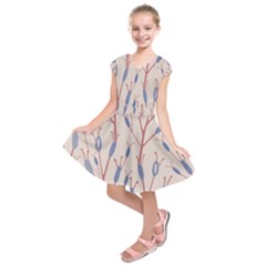 Abstract-006 Kids  Short Sleeve Dress by nate14shop