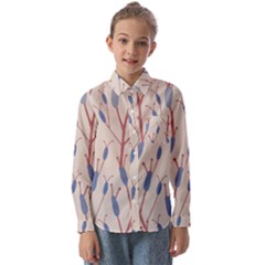 Abstract-006 Kids  Long Sleeve Shirt