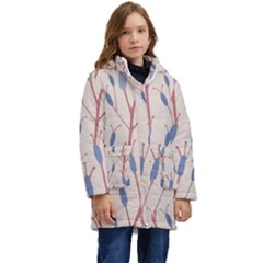 Abstract-006 Kid s Hooded Longline Puffer Jacket