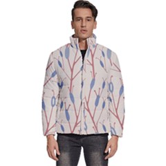 Abstract-006 Men s Puffer Bubble Jacket Coat