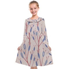 Abstract-006 Kids  Midi Sailor Dress by nate14shop