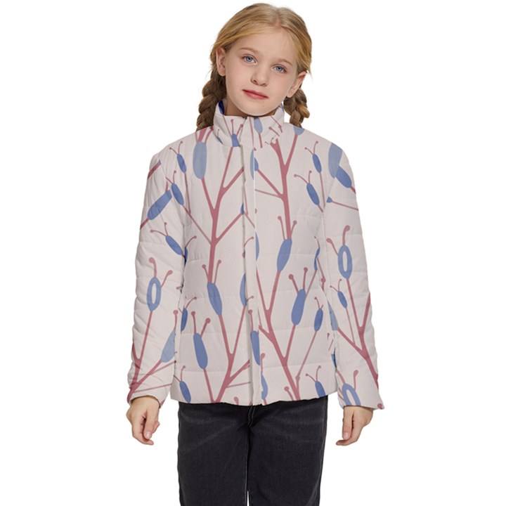 Abstract-006 Kids  Puffer Bubble Jacket Coat