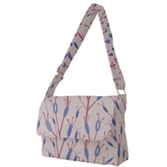 Abstract-006 Full Print Messenger Bag (l)