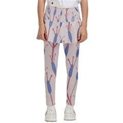 Abstract-006 Kids  Skirted Pants