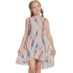 Abstract-006 Kids  Frill Swing Dress