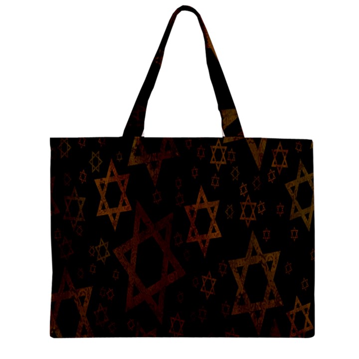 Star-of-david Zipper Mini Tote Bag