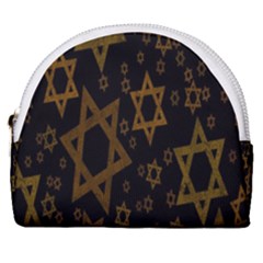 Star-of-david Horseshoe Style Canvas Pouch by nate14shop