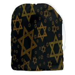 Star-of-david Drawstring Pouch (3xl) by nate14shop