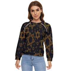 Star-of-david Women s Long Sleeve Raglan Tee